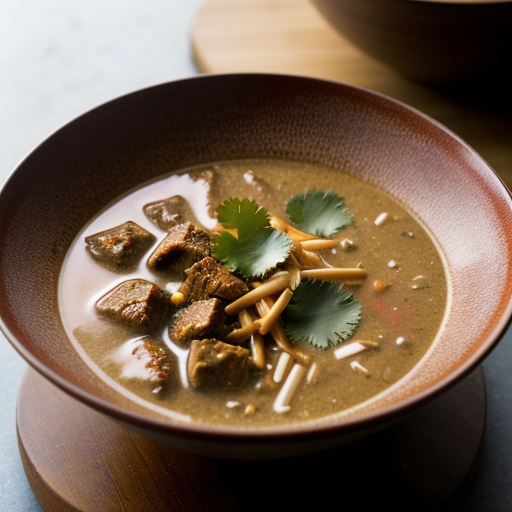 Satay-Satay Hurricane Soup recipe image
