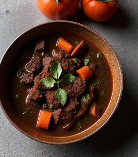 Sauce Bourguignonne (Red Wine~ Tomato & Rosem recipe image