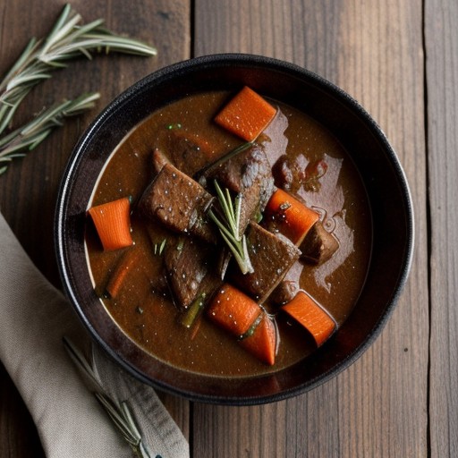 Sauce Bourguignonne (Red Wine, Tomato & Rosemary Sauce recipe image