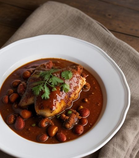 Saucy Baked Chili Chicken recipe image