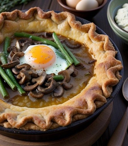 Saucy Bean and Beef Pie recipe image
