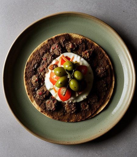 Saucy Beef Taco Pizza recipe image