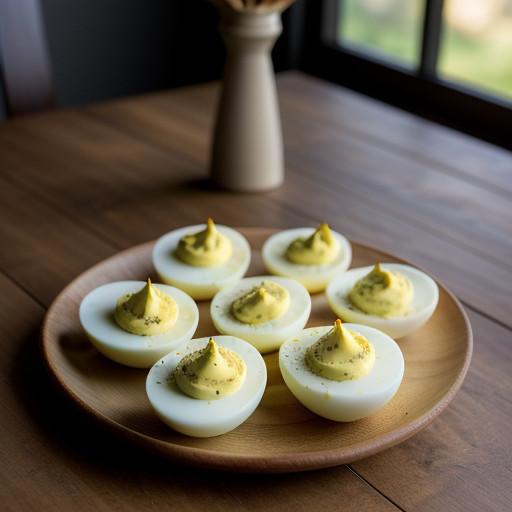 Saucy Deviled Eggs recipe image