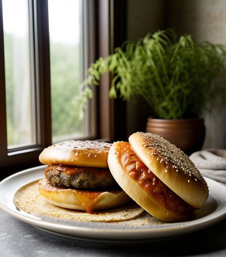 Saucy Pizza Burgers recipe image