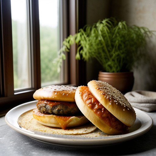 Saucy Pizza Burgers recipe image