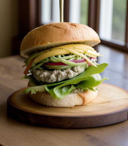 Saucy Salad Sandwich recipe image