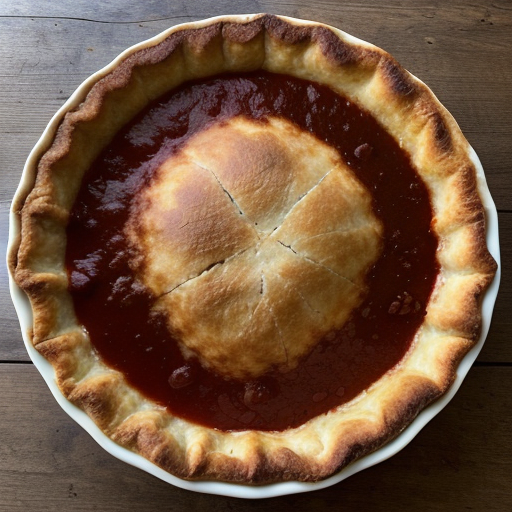 Saucy Scalloped Beef or Turkey Pie recipe image