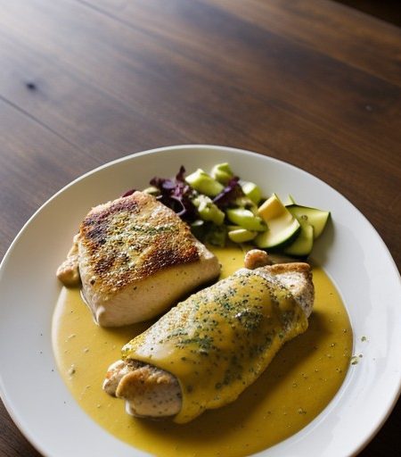 Saucy Stuffed Chicken Breast recipe image