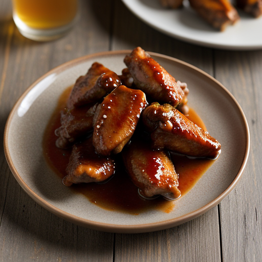 Saucy Sweet Sour Chicken Wings * recipe image