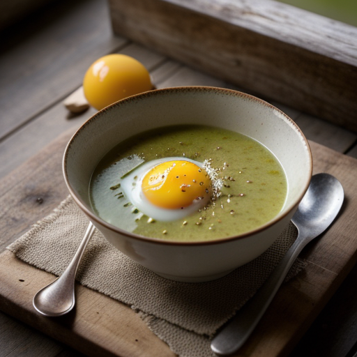 Sauerampfersuppe (Sorrel Soup recipe image