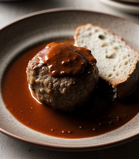 Sauerbraten Klopse (Sauerbraten Meatballs recipe image