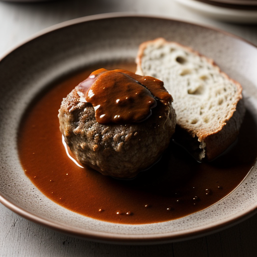 Sauerbraten Klopse (Sauerbraten Meatballs recipe image