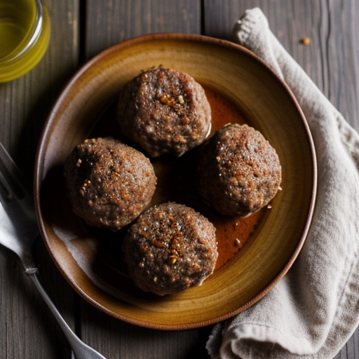 Sauerbraten Meatballs recipe image