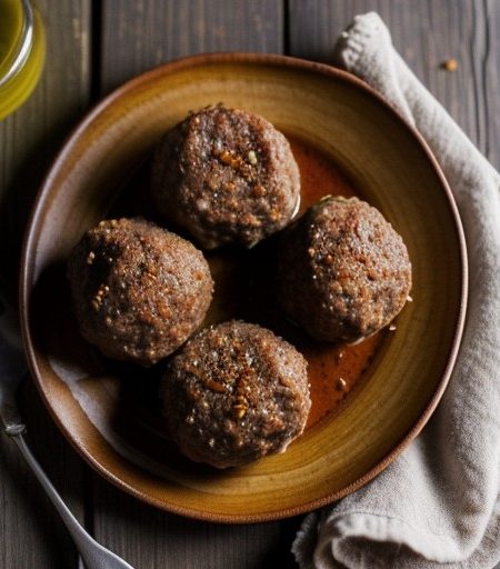 Sauerbraten Meatballs recipe image