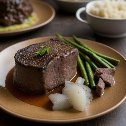 Sauerbraten Mit Ingwer Kuchen Sosse(Saurebraten&gi recipe image