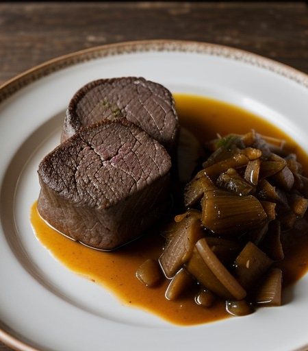 Sauerbraten Mit Ingwer Kuchen Sosse(Saurebraten&gingersanps recipe image