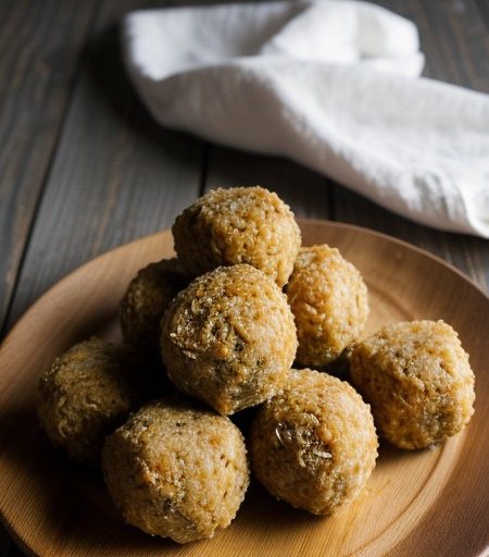 Sauerkaut Ham Balls recipe image