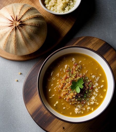 Sauerkraut-Bulgur Soup recipe image