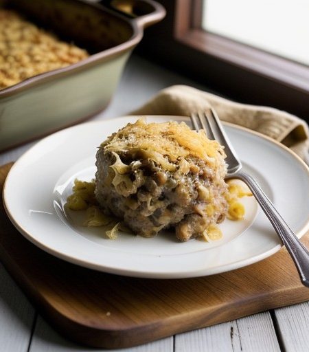 Sauerkraut Casserole recipe image