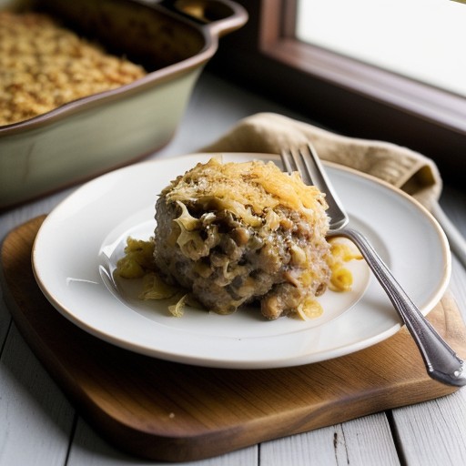 Sauerkraut Casserole recipe image
