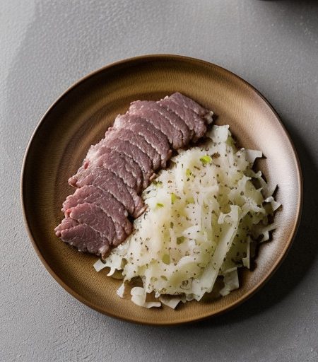 Sauerkraut With Pork (Sauerkraut Und Speck recipe image