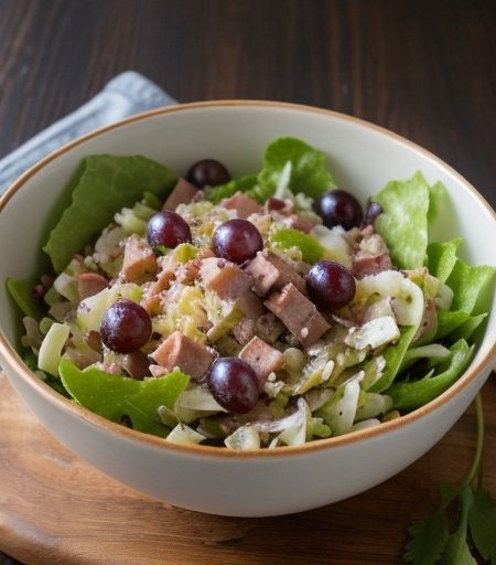 Sauerkrautsalat Mit Schinken (Sauerkraut Salad recipe image