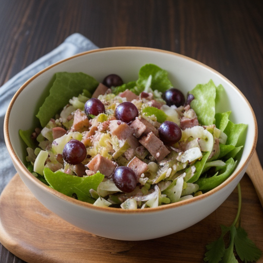 Sauerkrautsalat Mit Schinken (Sauerkraut Salad recipe image