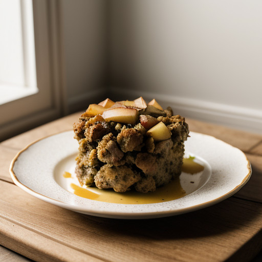 Sausage & Apple Stuffing [For a 12 Pound Turkey] recipe image