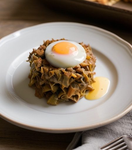 Sausage & Cabbage Casserole recipe image