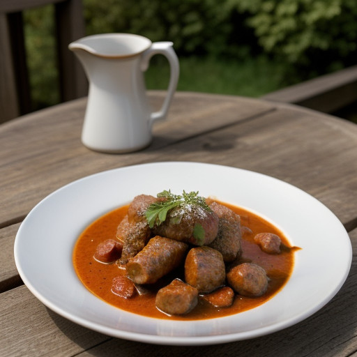 Sausage Cacciatore recipe image