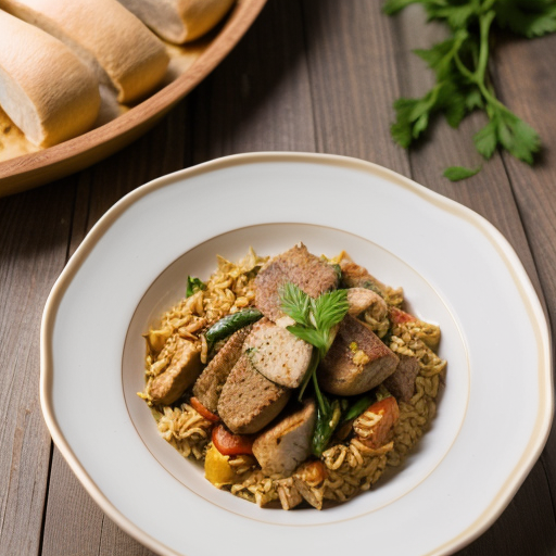 Sausage & Chicken Jambalaya recipe image