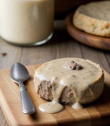 Sausage Gravy (For Chicken Fried Steak or Biscuits recipe image