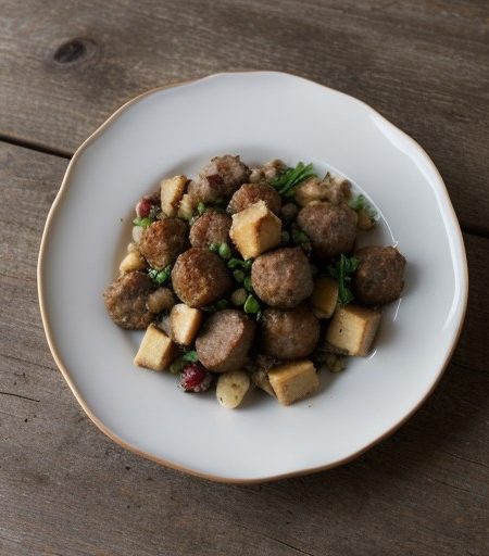 Sausage Hazelnut Stuffing recipe image