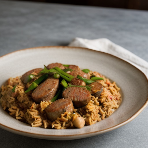 Sausage Jambalaya Ii recipe image