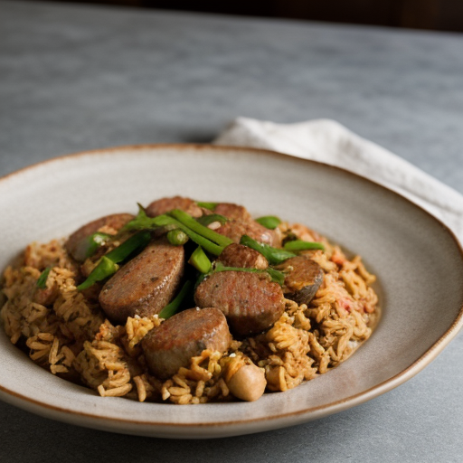 Sausage Jambalaya Ii recipe image