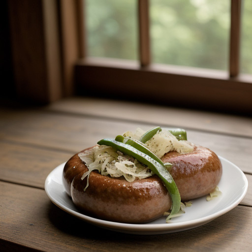 Sausage 'N Sauerkraut recipe image