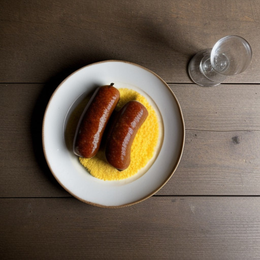 Sausage~ Peppers & Polenta recipe image
