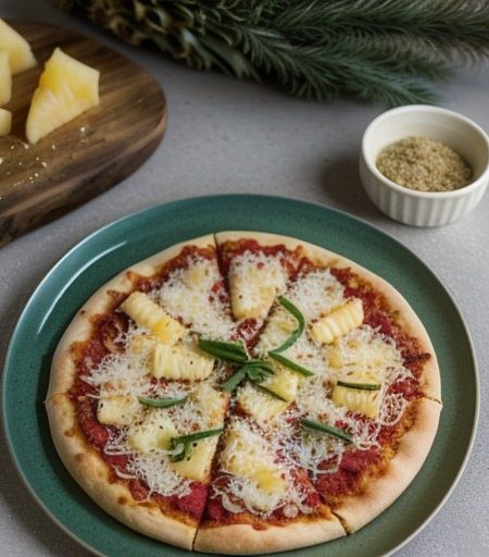 Sausage Pineapple Pizza recipe image