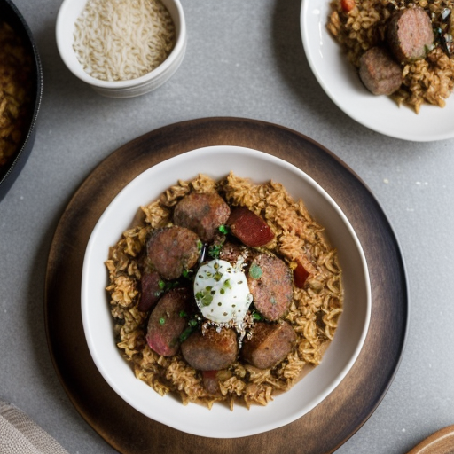 Sausage & Pork Jambalaya recipe image