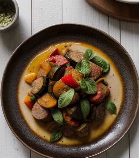 Sausage Ratatouille recipe image