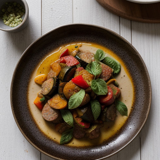 Sausage Ratatouille recipe image