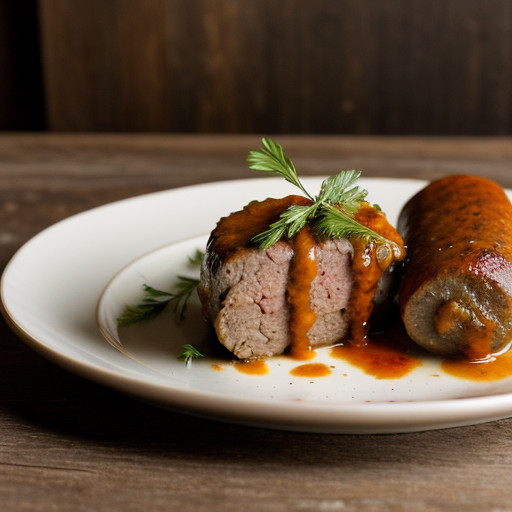 Sausage Stuffed Pot Roast recipe image