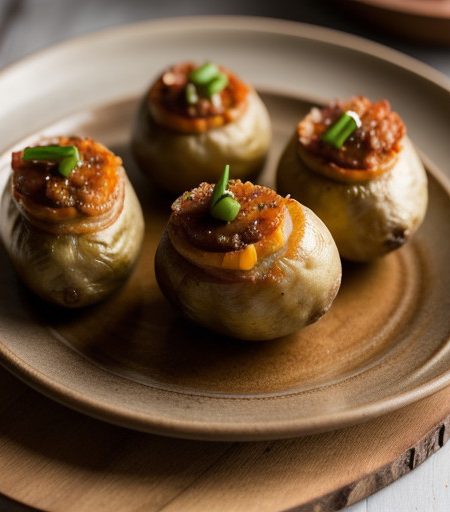 Sausage Stuffed Potatoes recipe image