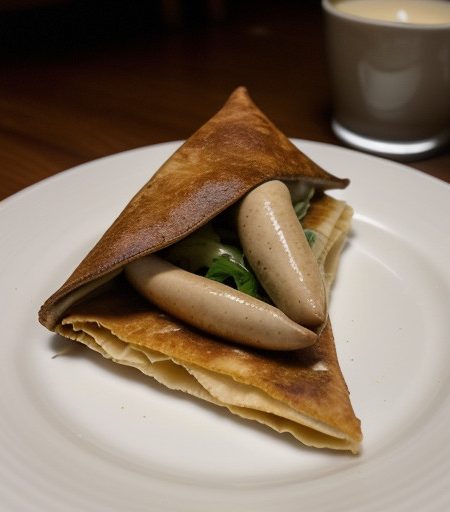Sausage Triangles recipe image