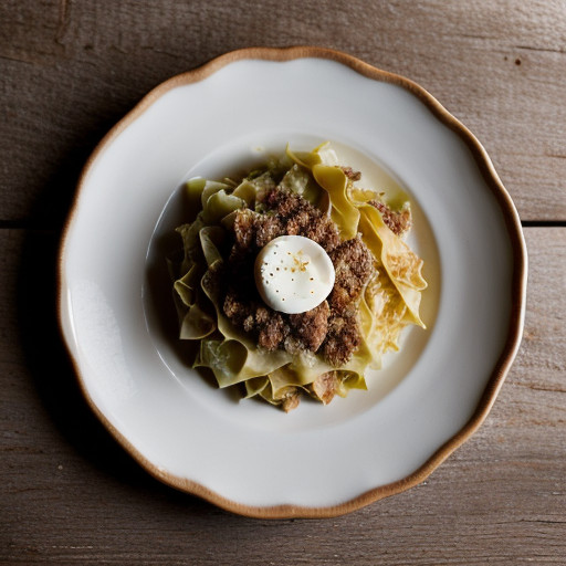 Sausage and Cabbage Casserole recipe image