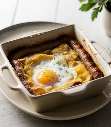 Sausage and Egg Casserole (M_c-Tx recipe image