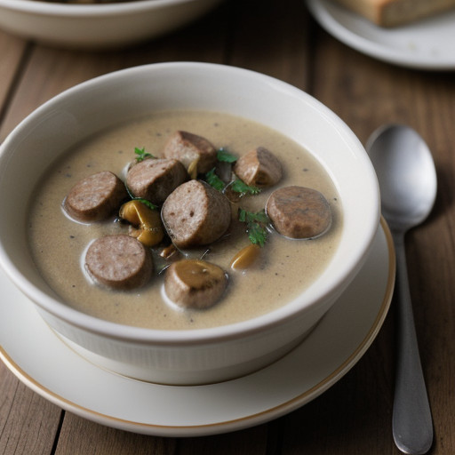 Sausage and Mushroom Stew recipe image