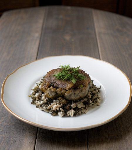 Sausage and Wild Rice Stuffing recipe image