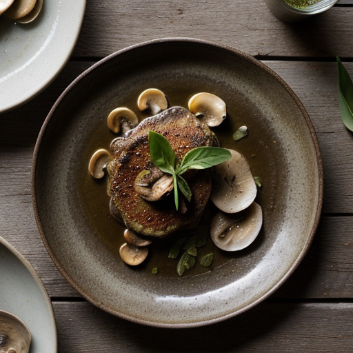 Saut Chicken Livers With Onions & Mushrooms recipe image