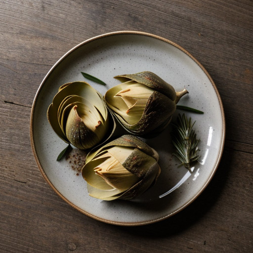 Sauted Artichokes With Garlic and Rosemary recipe image